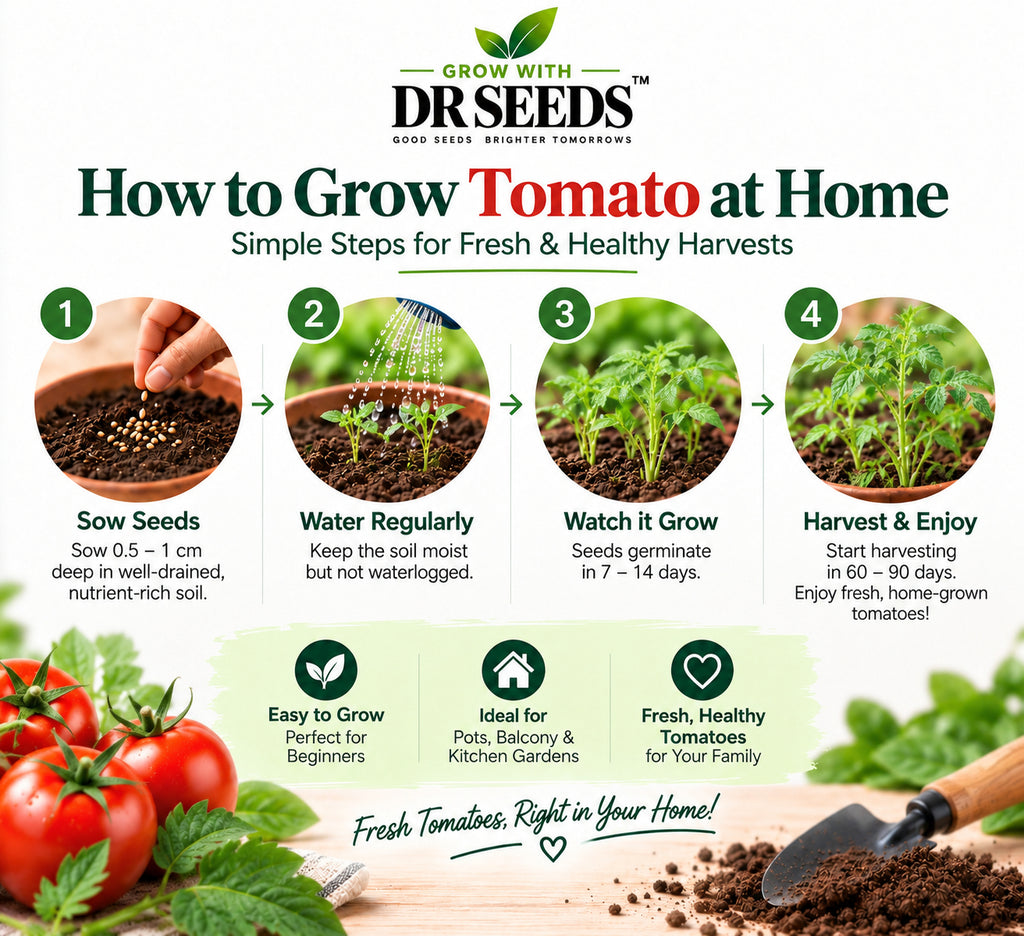How to grow tomato at home