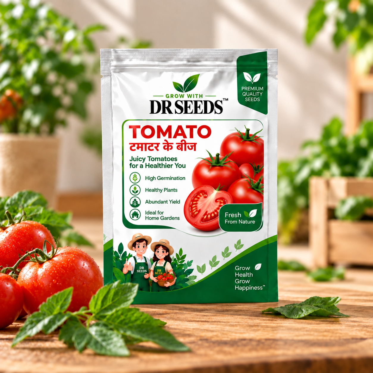 DR Seeds Tomato product lifestyle image