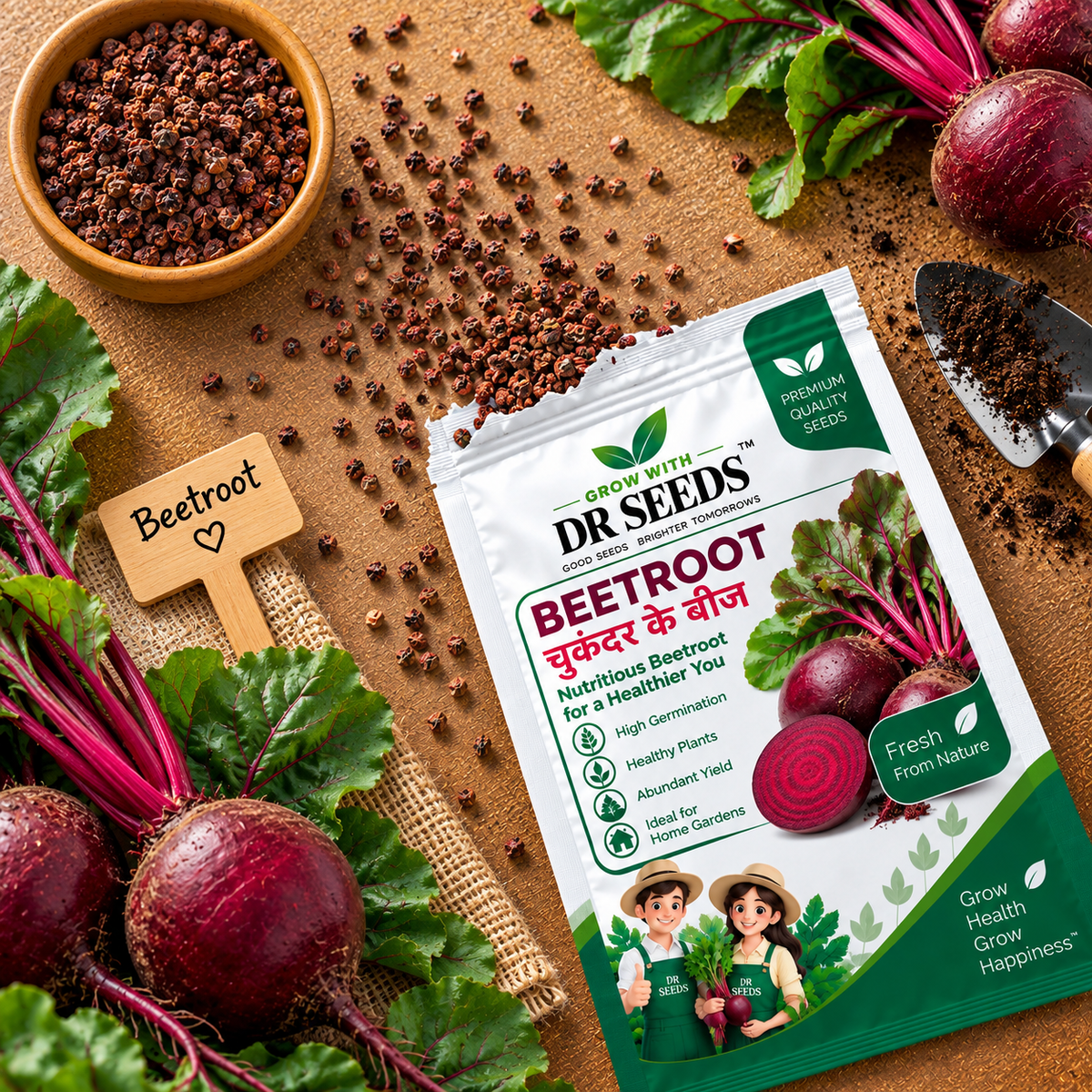 DR Seeds Beetroot Seeds — Product Image
