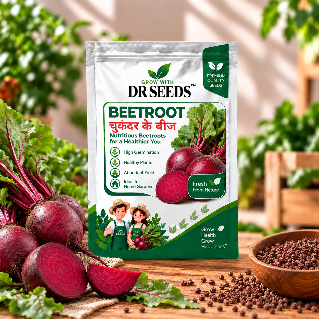 DR Seeds Beetroot Seeds — Product Lifestyle