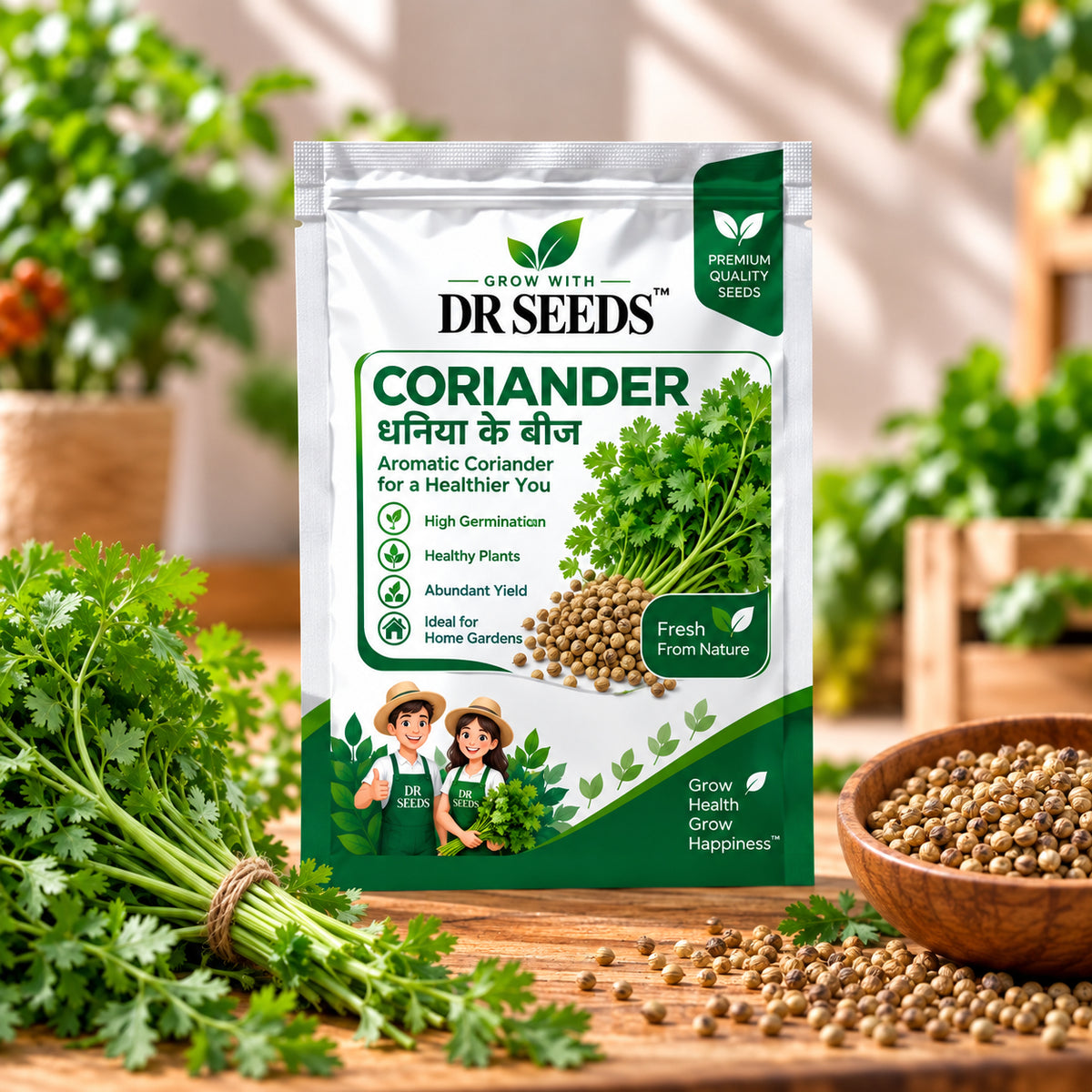 DR Seeds Coriander Dhaniya – Product Lifestyle