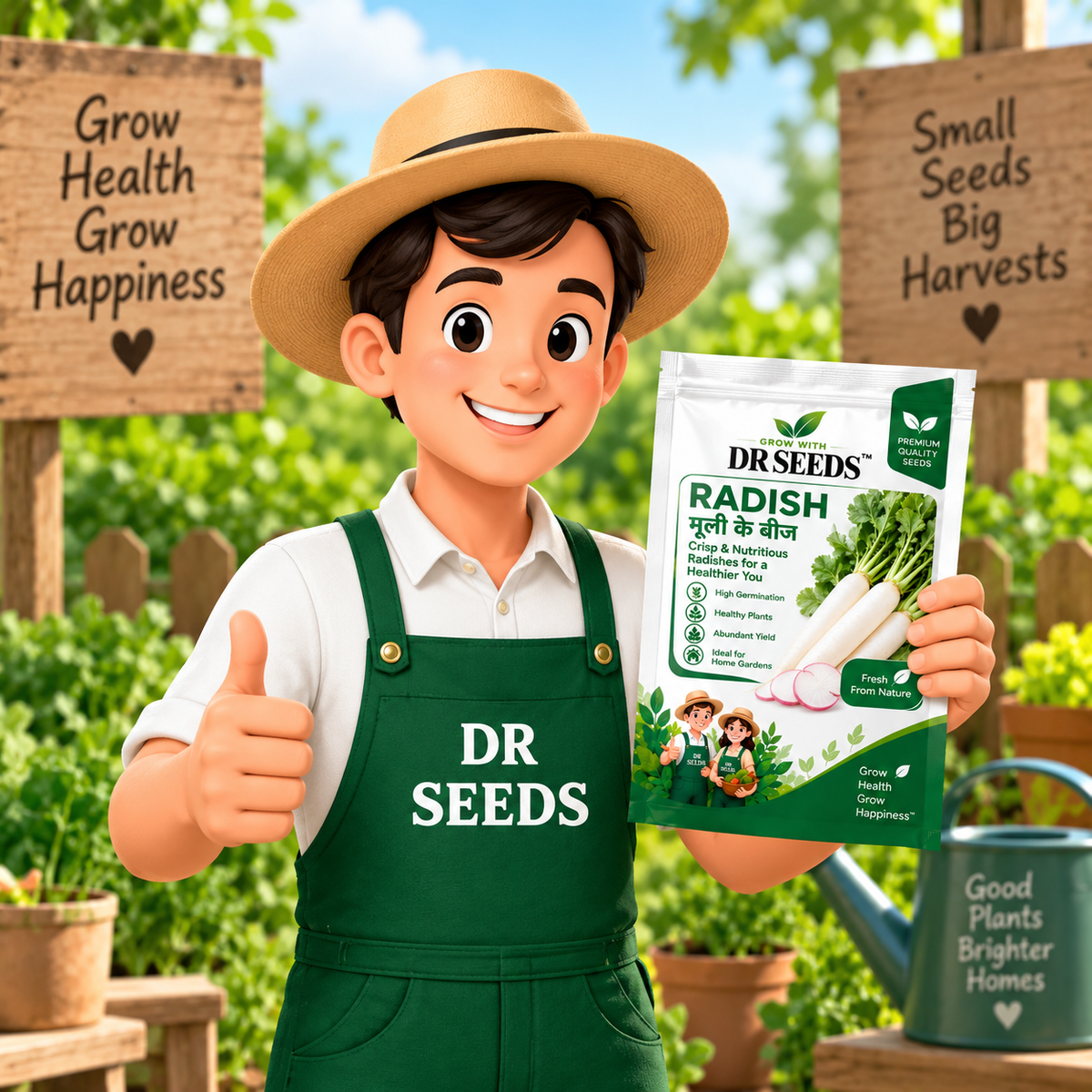 Radish Seeds - Mascot